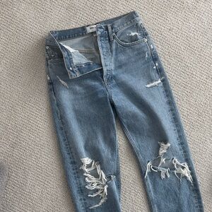 Agolde Blue Distressed jeans